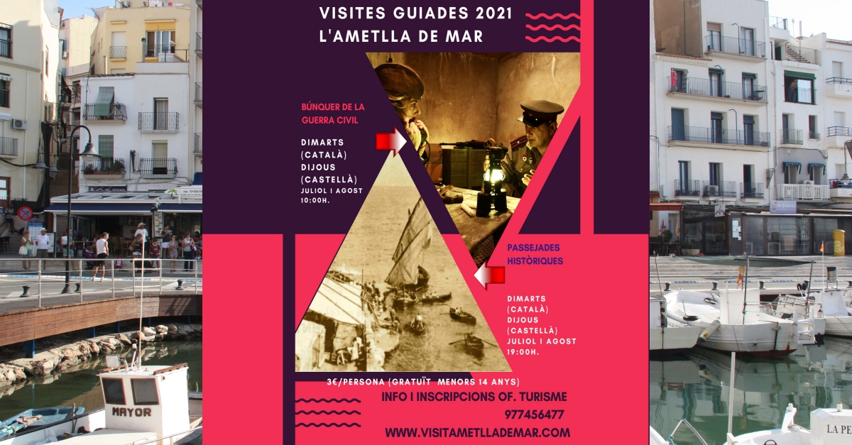 Passejades històriques pels carrers de l’Ametlla de Mar Passejades històriques pels carrers de l’Ametlla de Mar