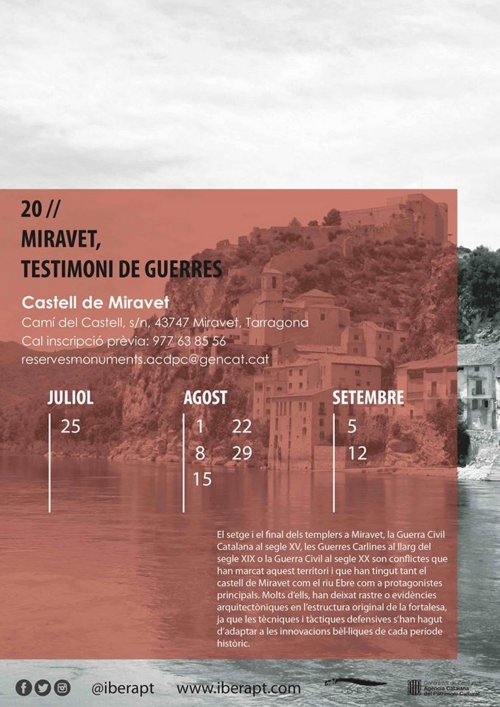 Visita guiada al Castell de Miravet Visita guiada al Castell de Miravet