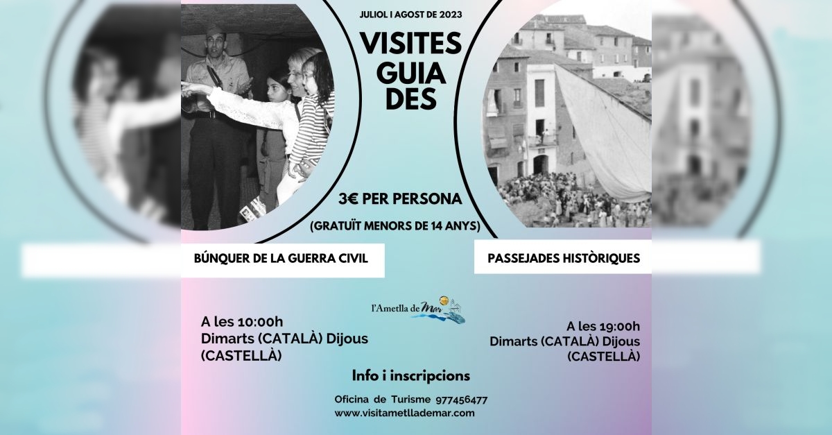 Visita guiada a las fortificaciones de la Ametlla de Mar (visita en catal�n)