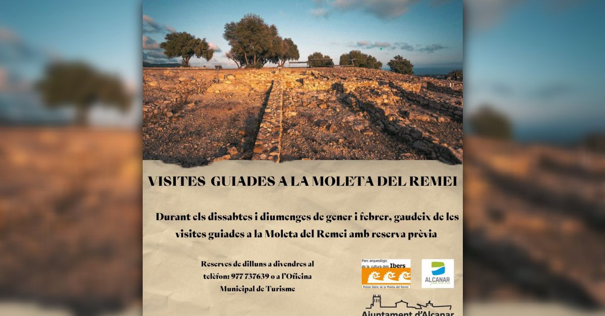 Visites guiades a la Moleta del Remei d�Alcanar