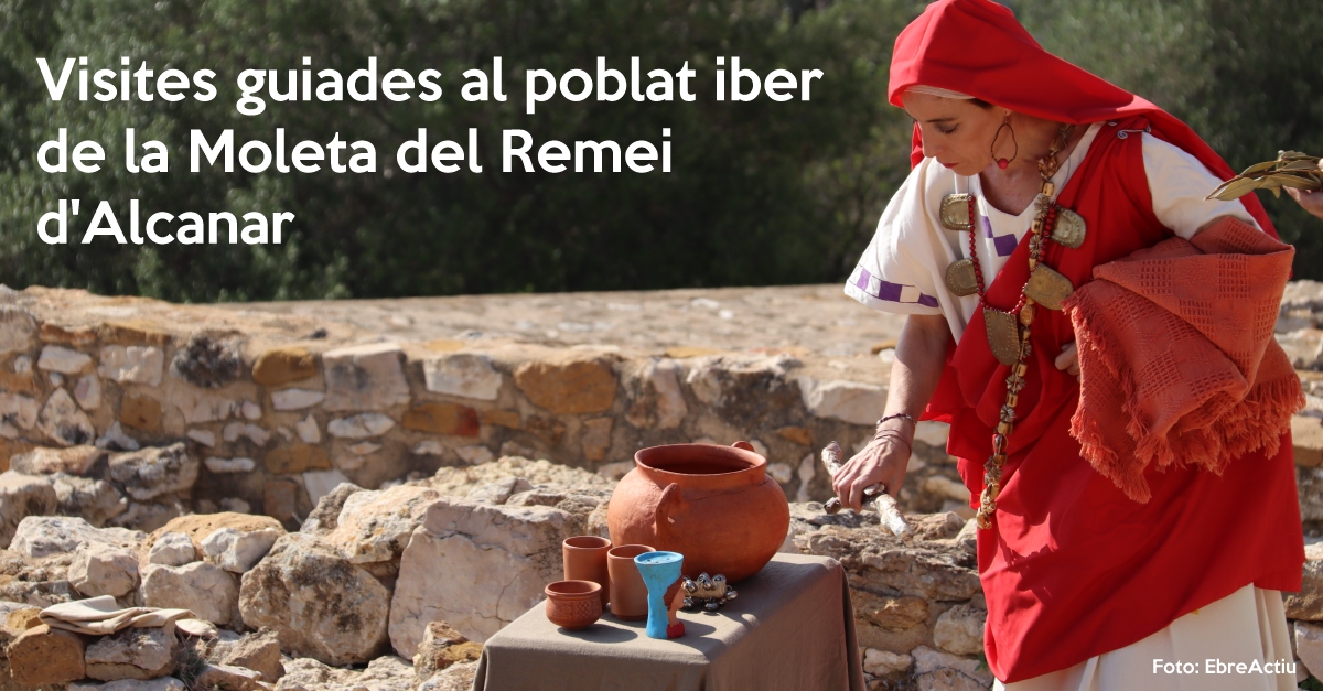 Visites guiades a la Moleta del Remei d&rsquo;Alcanar