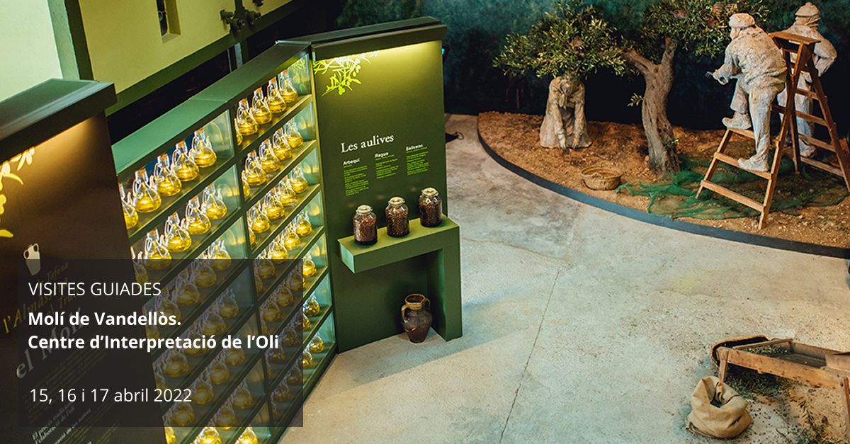 Visita guiada al Molí de Vandellòs. Centre d’Interpretació de l’Oli Visita guiada al Molí de Vandellòs. Centre d’Interpretació de l’Oli