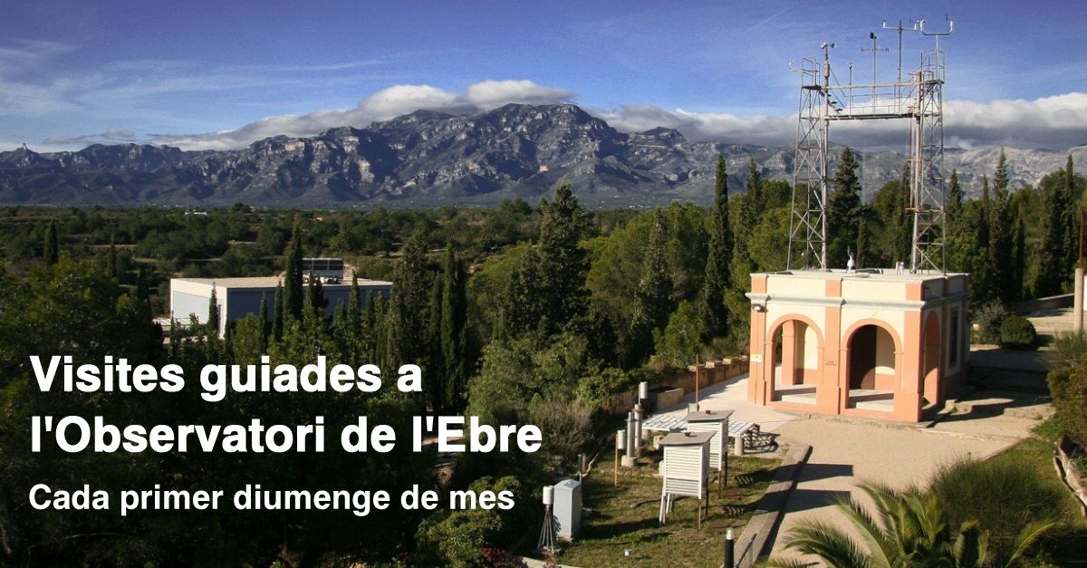 Visites guiades a l�Observatori de l�Ebre