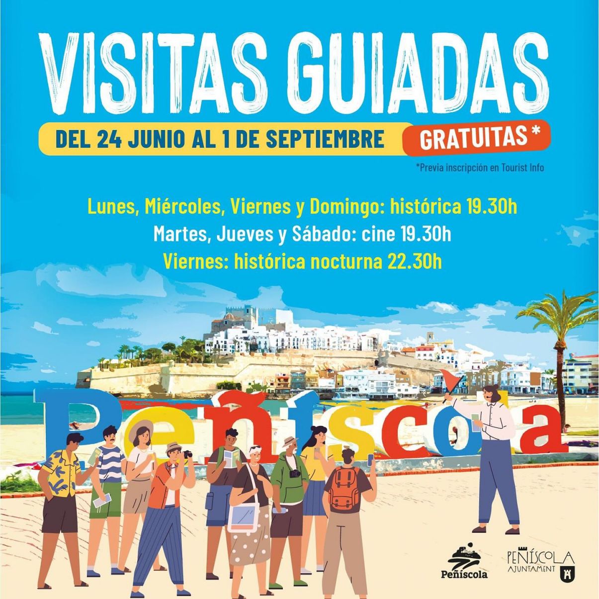 Visites guiades gratu�tes a Pen�scola