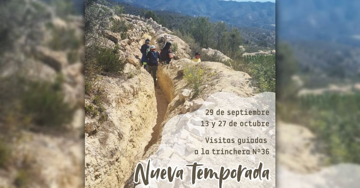 Visites guiades a la trinxera n� 36 de Fai�