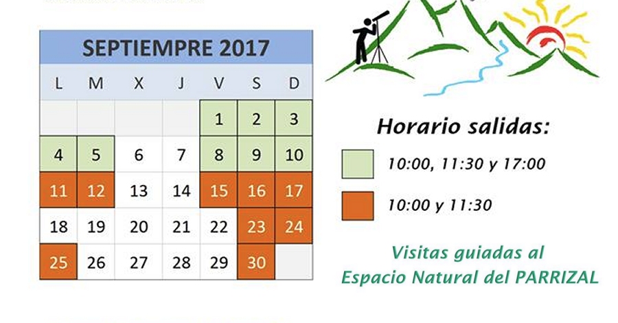 Visitas guiadas al espacio natural del Parrizal � septiembre 2017