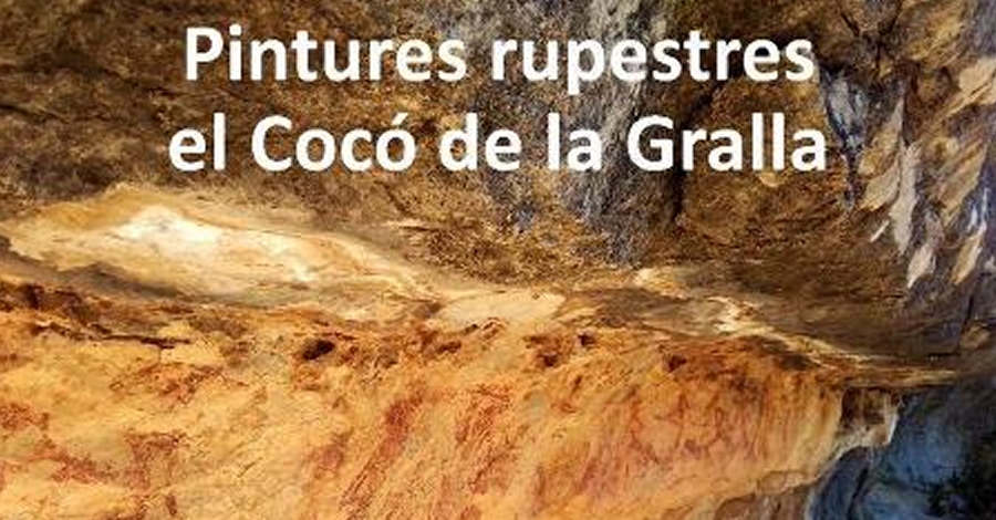 Visitas guiadas a las pinturas rupestres del Coc� de la Gralla
