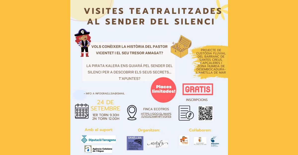 Visites teatralitzades al Sender del Silenci Visites teatralitzades al Sender del Silenci