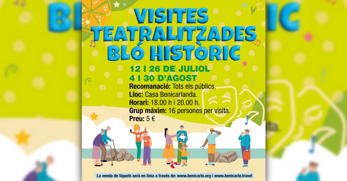 Visites teatralitzades Benicarló històric Visites teatralitzades Benicarló històric
