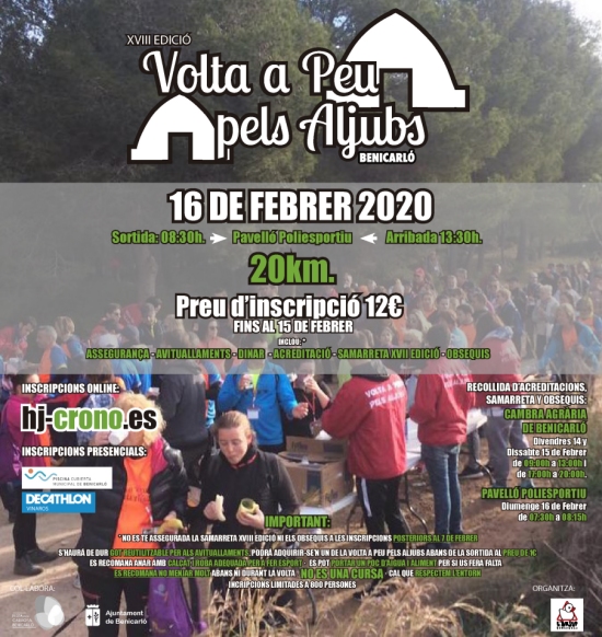 XVIII Volta a Peu pels Aljubs XVIII Volta a Peu pels Aljubs