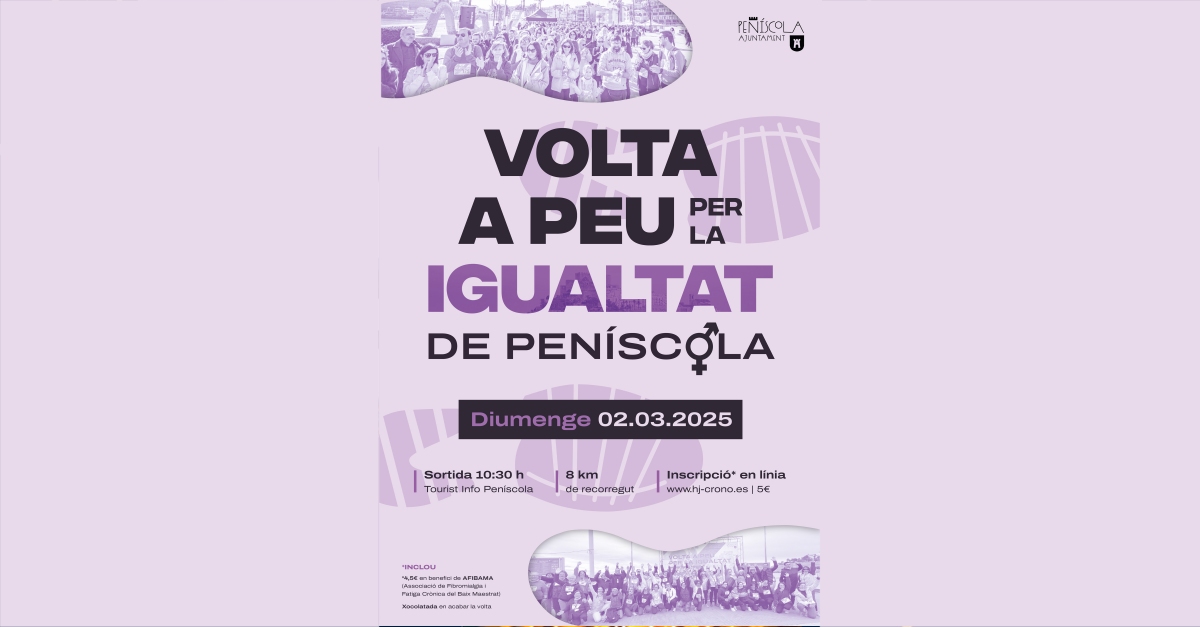 Volta a peu per la igualtat de Pen�scola