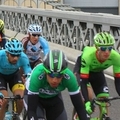 Imatges de la Volta Catalunya al Pont Penjant d’Amposta
