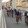 Imatges de la Volta Catalunya al Pont Penjant d&rsquo;Amposta