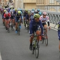 Imatges de la Volta Catalunya al Pont Penjant d&rsquo;Amposta