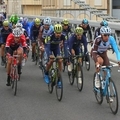 Imatges de la Volta Catalunya al Pont Penjant d’Amposta