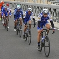 Imatges de la Volta Catalunya al Pont Penjant d&rsquo;Amposta