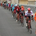 Imatges de la Volta Catalunya al Pont Penjant d&rsquo;Amposta