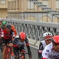 Imatges de la Volta Catalunya al Pont Penjant d&rsquo;Amposta