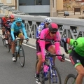 Imatges de la Volta Catalunya al Pont Penjant d’Amposta