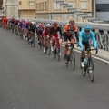 Imatges de la Volta Catalunya al Pont Penjant d&rsquo;Amposta
