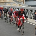 Imatges de la Volta Catalunya al Pont Penjant d&rsquo;Amposta