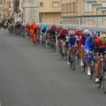 Imatges de la Volta Catalunya al Pont Penjant d&rsquo;Amposta
