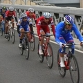 Imatges de la Volta Catalunya al Pont Penjant d&rsquo;Amposta