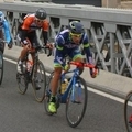 Imatges de la Volta Catalunya al Pont Penjant d&rsquo;Amposta