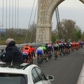 Imatges de la Volta Catalunya al Pont Penjant d’Amposta