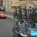 Imatges de la Volta Catalunya al Pont Penjant d&rsquo;Amposta