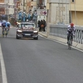 Imatges de la Volta Catalunya al Pont Penjant d&rsquo;Amposta