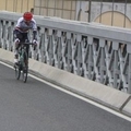 Imatges de la Volta Catalunya al Pont Penjant d&rsquo;Amposta