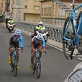 Imatges de la Volta Catalunya al Pont Penjant d&rsquo;Amposta