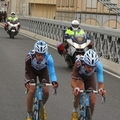 Imatges de la Volta Catalunya al Pont Penjant d’Amposta