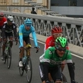 Imatges de la Volta Catalunya al Pont Penjant d&rsquo;Amposta