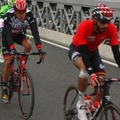 Imatges de la Volta Catalunya al Pont Penjant d’Amposta