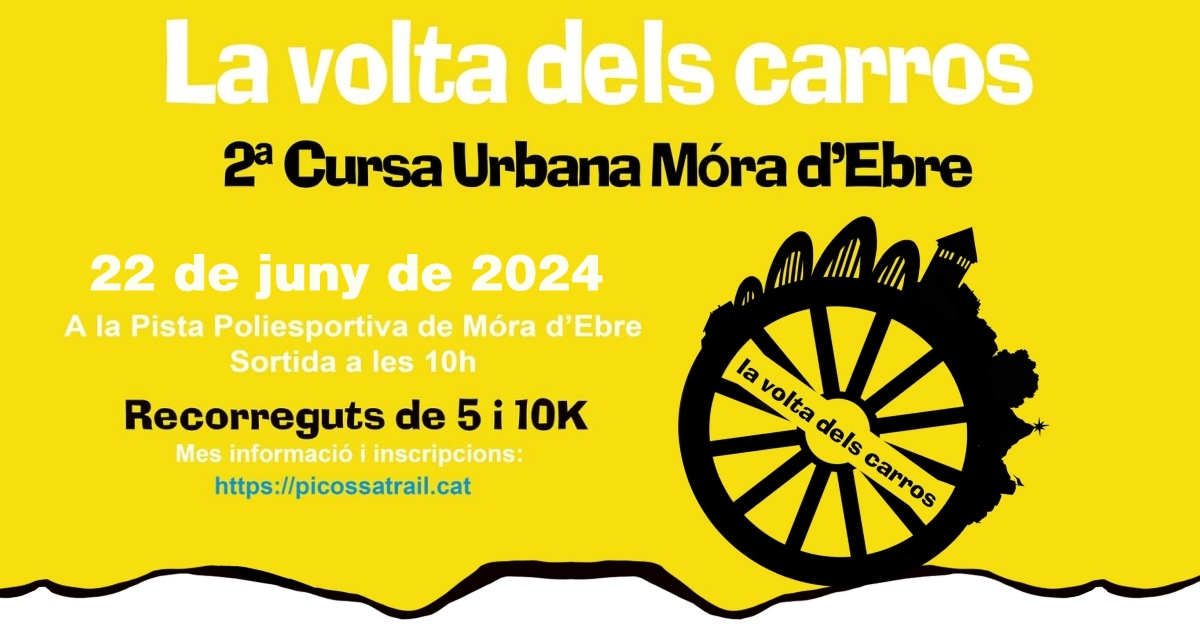 La volta dels carros. 2a Cursa urbana Mra dEbre (nova data)