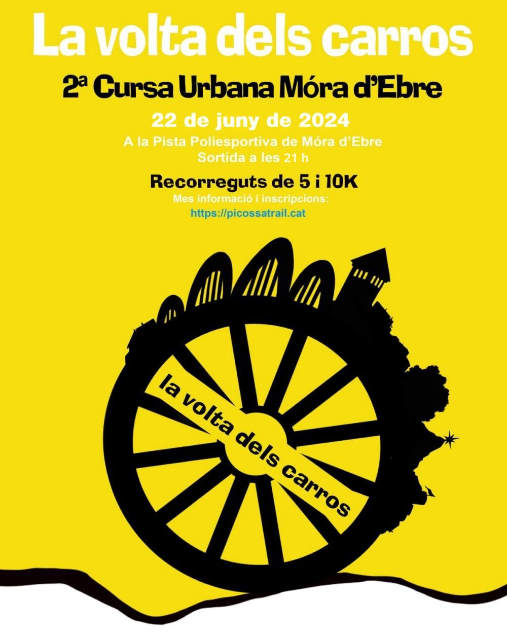 La volta dels carros. 2a Cursa urbana M�ra d�Ebre (nova data)
