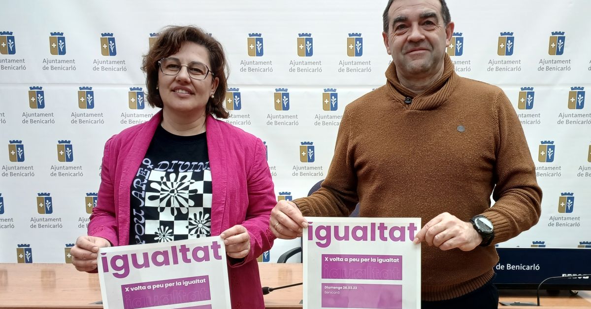 La Volta a Peu de Benicarl celebra 10 anys visibilitzant la lluita per la igualtat