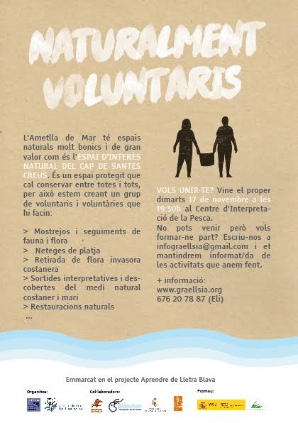 Reuni� del grup de voluntariat de l�Espai d�Inter�s Natural del Cap de Santes Creus 