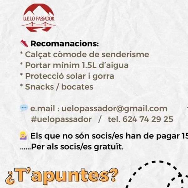 Volta Caro pel Coll dels Pallers Volta Caro pel Coll dels Pallers