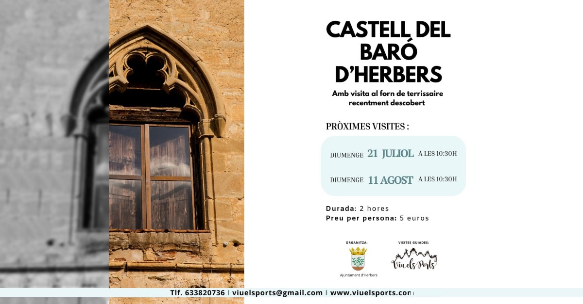 Visita guiada al Castell del Bar� d�Herbers