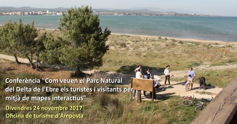 Conferencia "Como ven el Parque Natural del Delta de l&rsquo;Ebre los turistas y visitantes por medio de mapas interactivos"