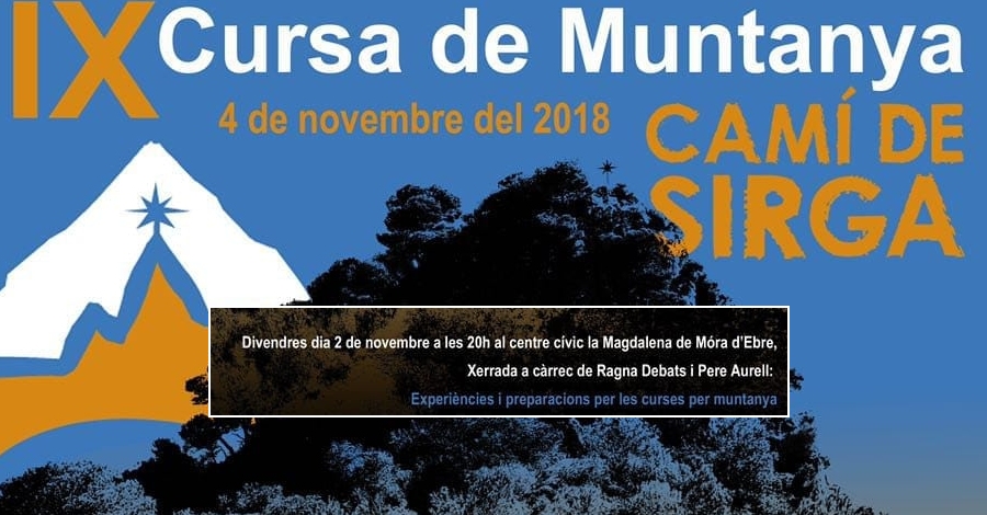 Charla: Experiencias y preparaciones para las carreras de monta�a, a cargo de Ragna Debats y Pere Aurell