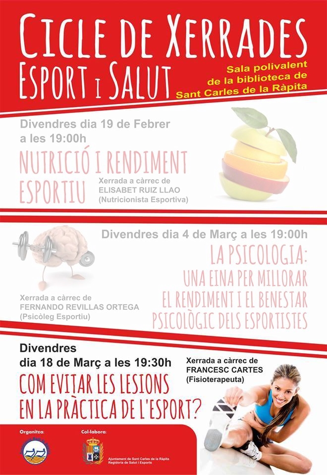 Xerrada: com evitar les lesions en la pr�ctica de l�esport ?
