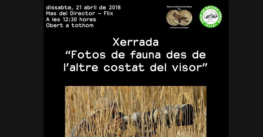 Xerrada: Fotos de fauna des de l�altre costat del visor