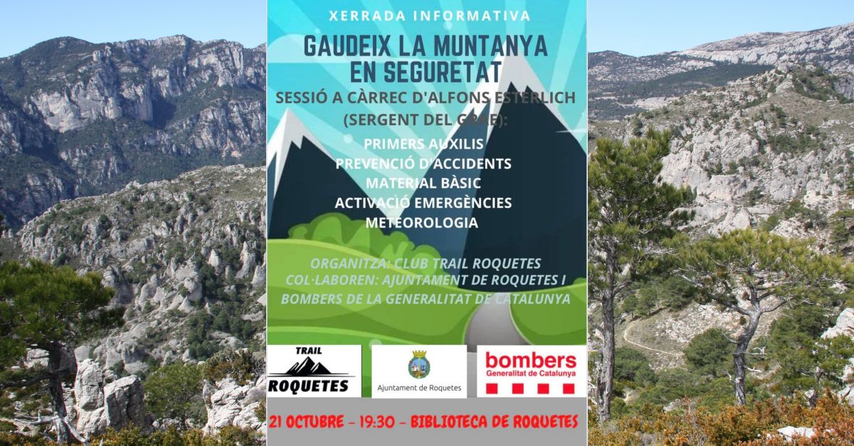 Charla �Gaudeix la muntanya amb seguretat�