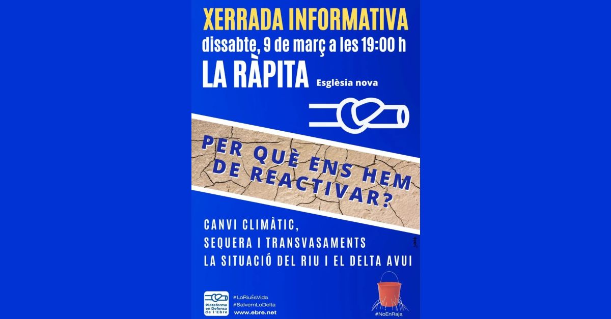 Charla informativa de la PDE: Perqu� ens hem de reactivar?