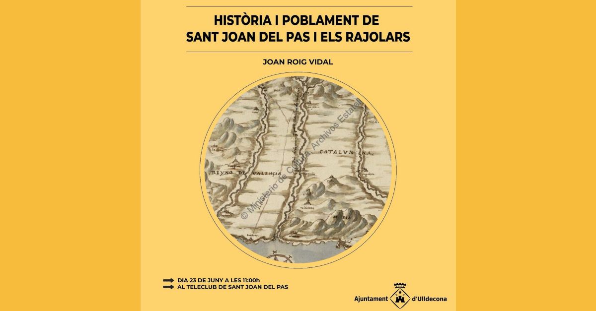 Charla �Hist�ria i poblament de Sant Joan del Pas i els Rajolars�