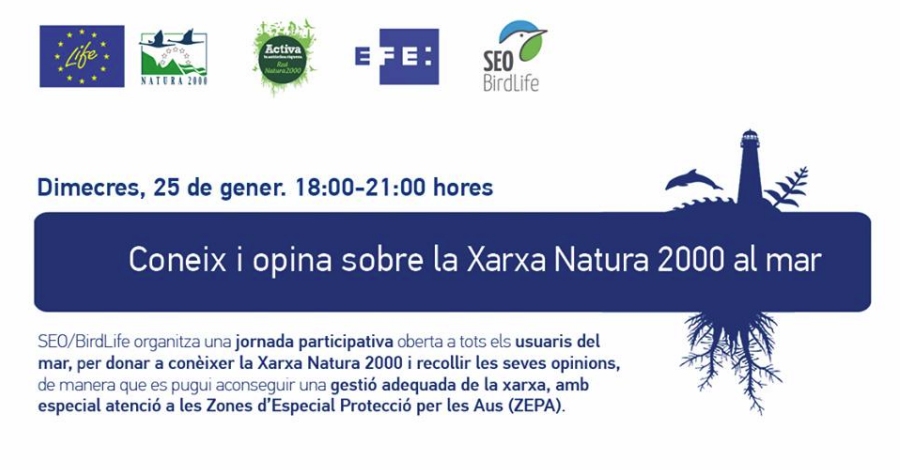 Conoce y opina sobre la Xarxa Natura 2000 al mar